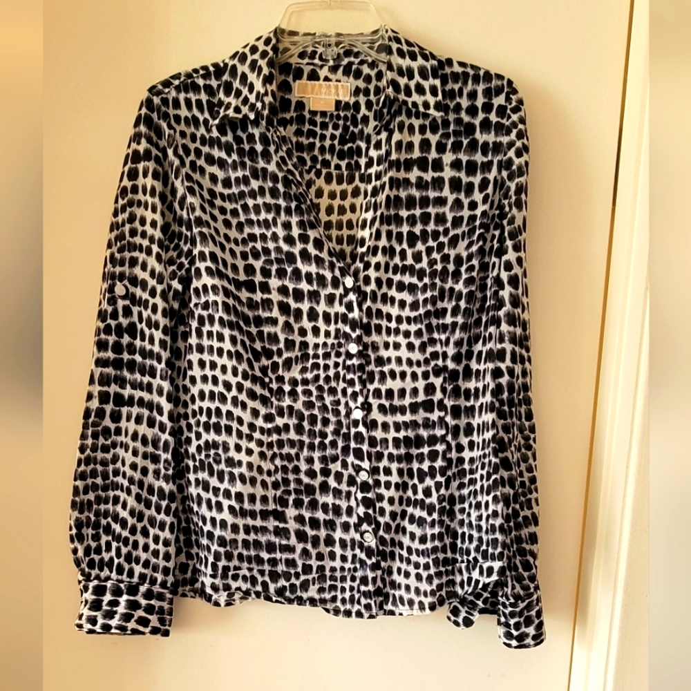 Michael Kors Print Blouse.